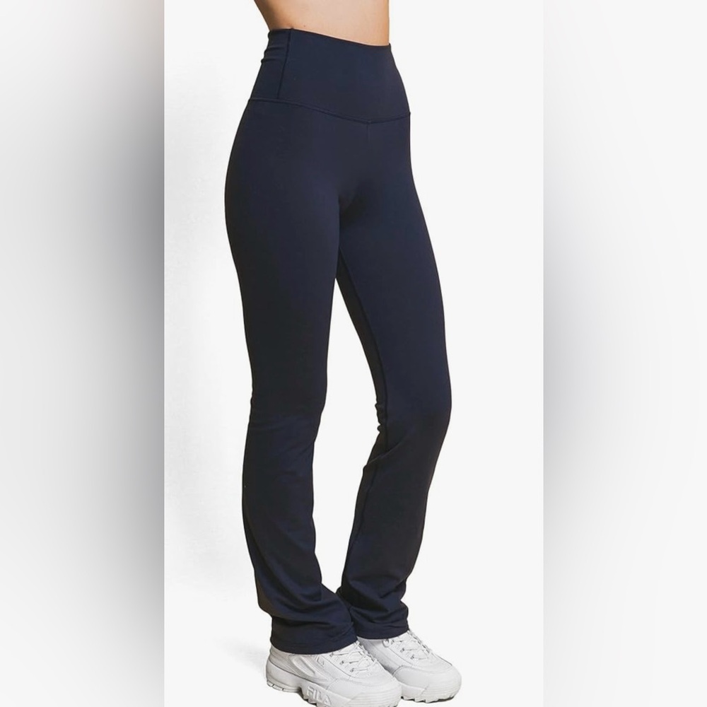 Buttery soft ultra high rise boot cut leggings dark gray Love Tree NWT Sz S